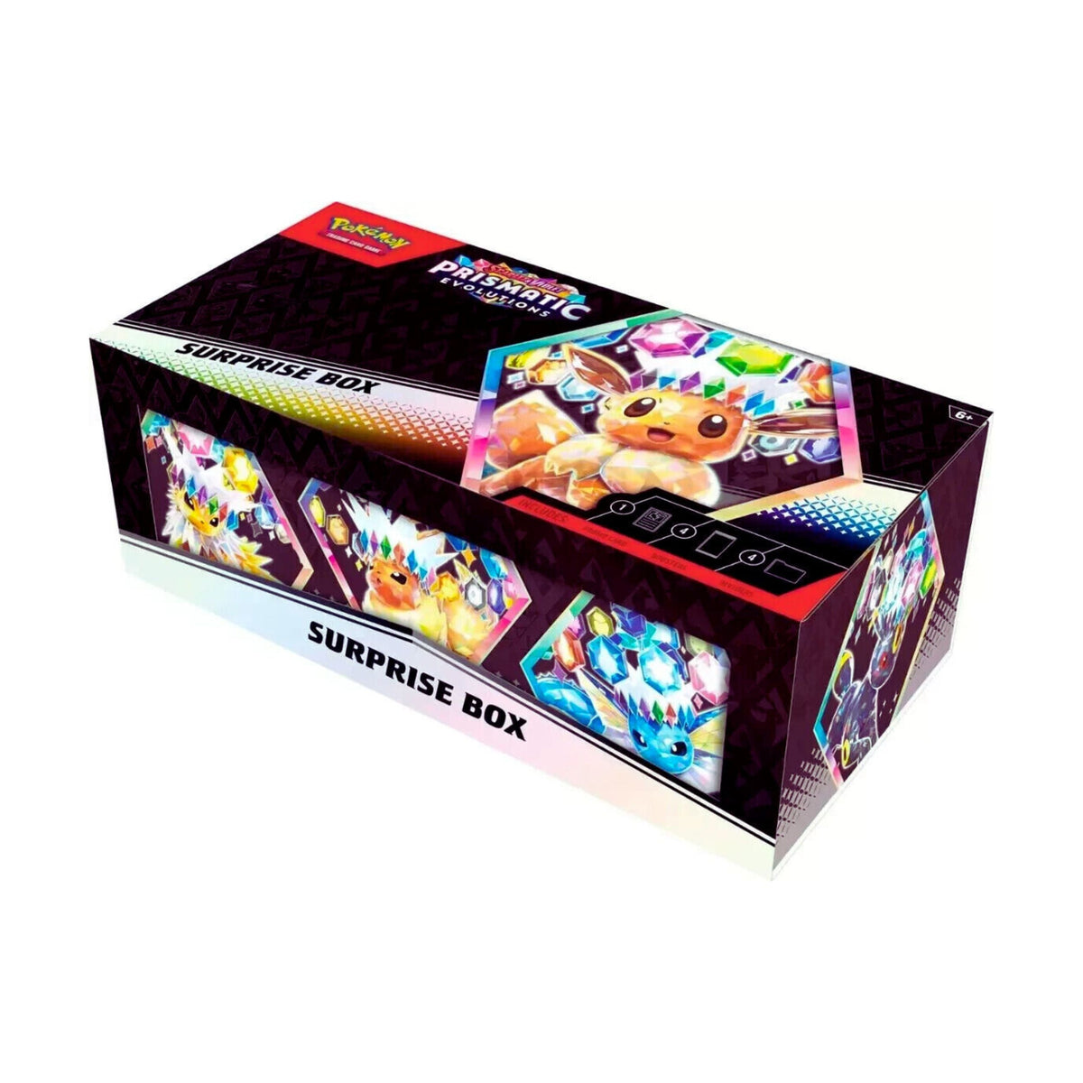 Pokémon Scarlet & Violet Prismatic Evolutions Surprise Box NEW Sealed