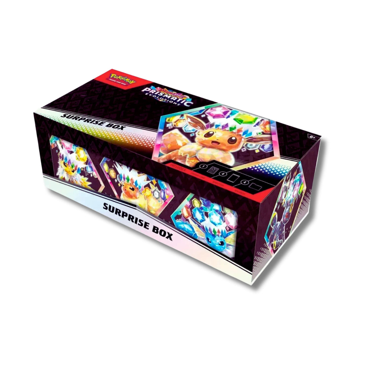 Pokémon Scarlet & Violet Prismatic Evolutions Surprise Box NEW Sealed