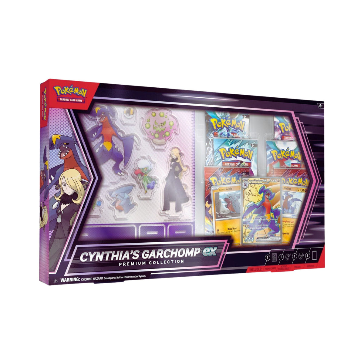 Pokemon TCG Cynthia's Garchomp ex Premium Collection – Sealed Pokémon Cards