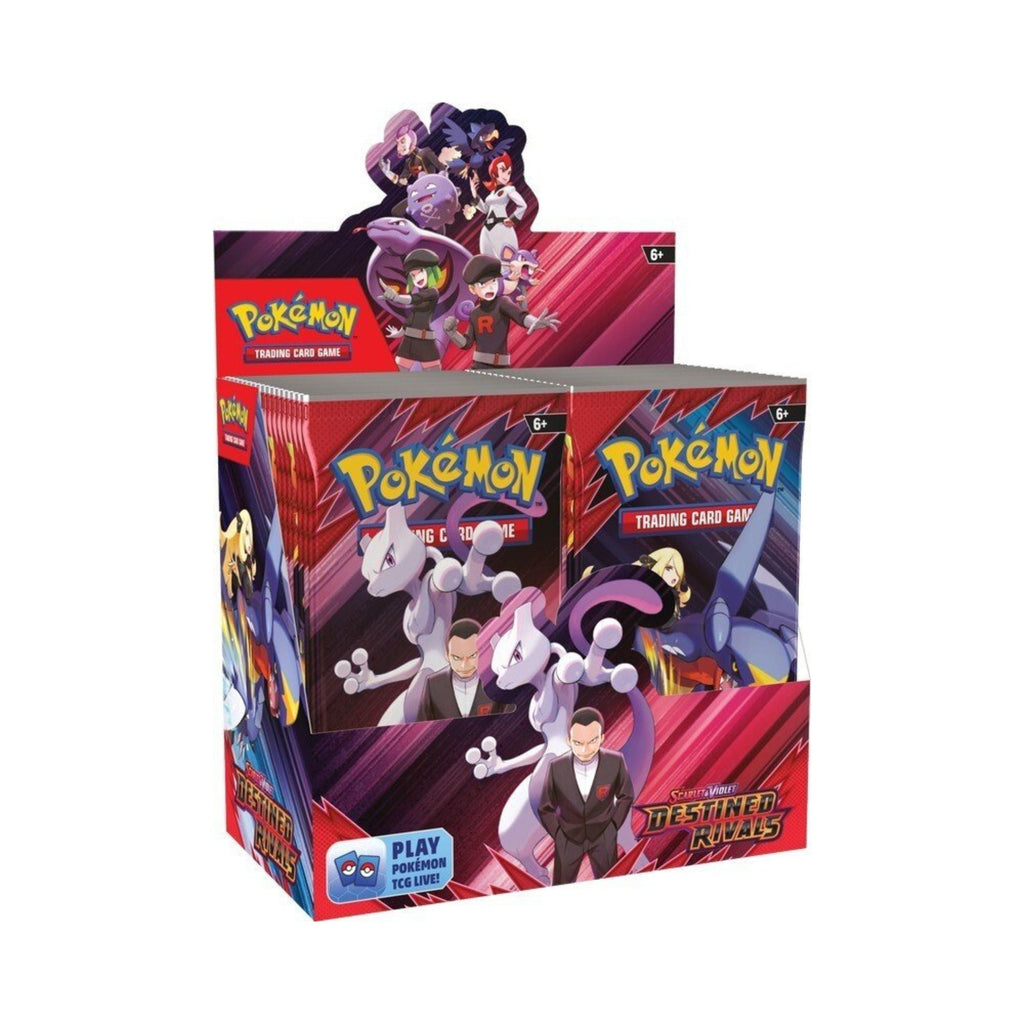 Pokemon Scarlet & Violet Destined Rivals Booster Box Display