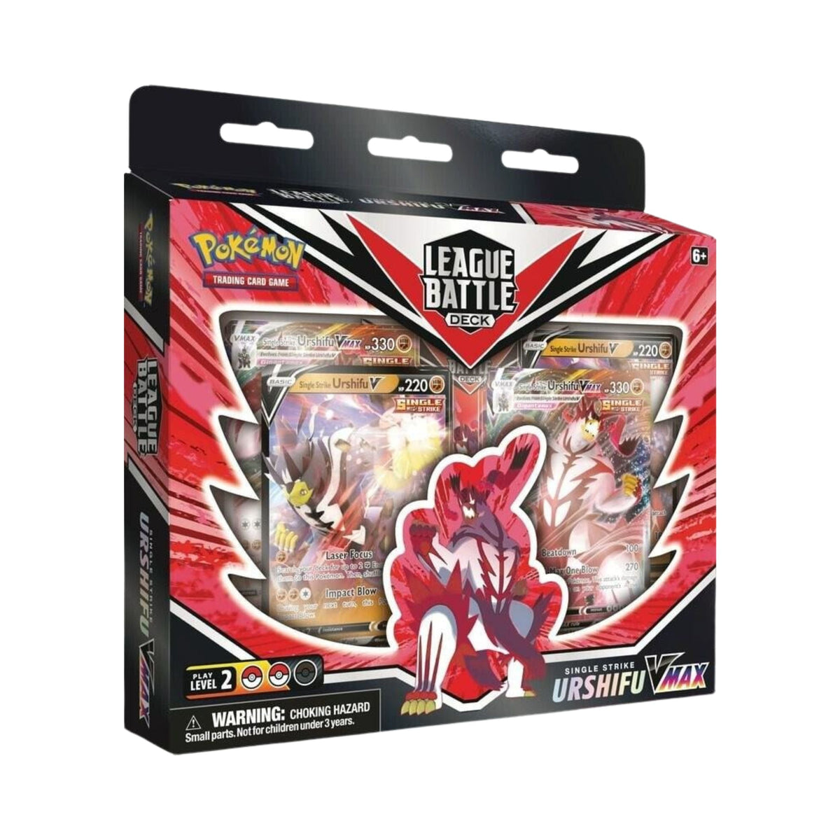 Pokemon TCG League Battle Deck Single Strike Urshifu VMAX 60-Card Ready-to-Play Deck