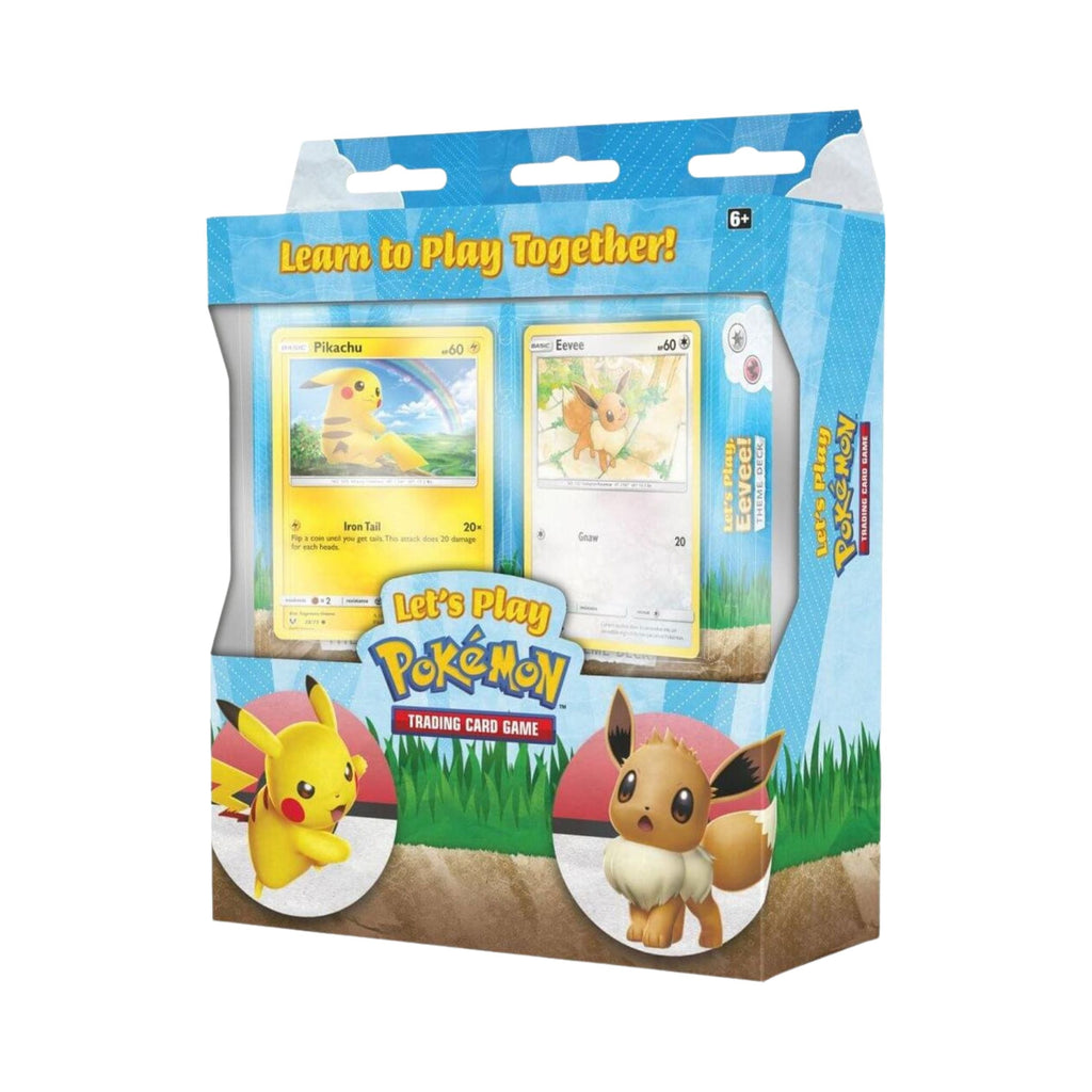 Pokémon TCG Let's Play Together Pikachu and Eevee Card Deck Set 2 Player Collectible Card Game