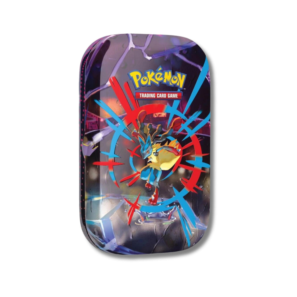 Pokemon TCG Mega Evolution MEG Mini Tin - 2 Booster Packs, Sticker Sheet & Art Card - Pokemon Cards Pack Collector Tin - Pokemon Booster Pack Trading Card Game Collectibles