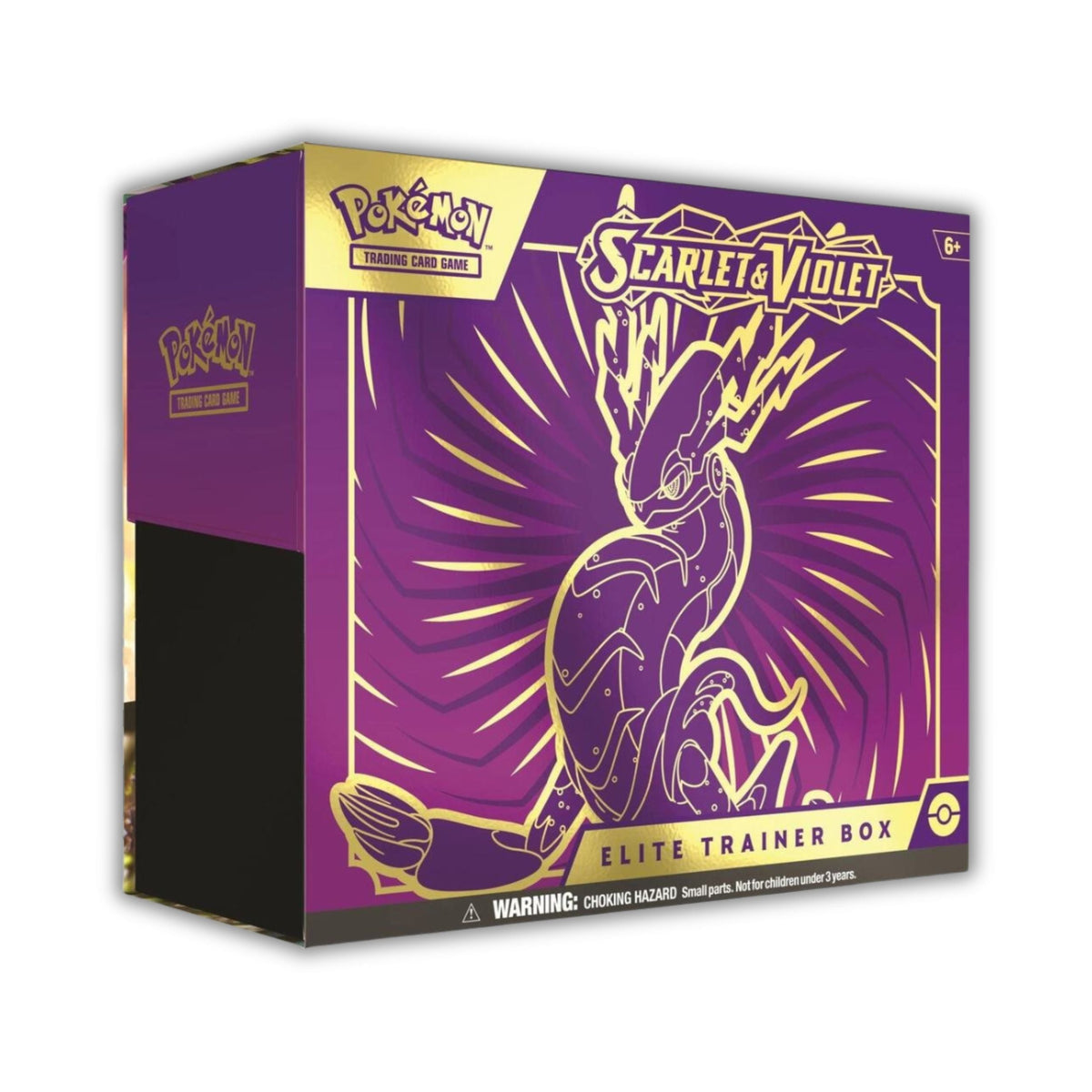 Pokemon TCG Scarlet and Violet Miraidon Elite Trainer Box ETB Sealed Card Game Set
