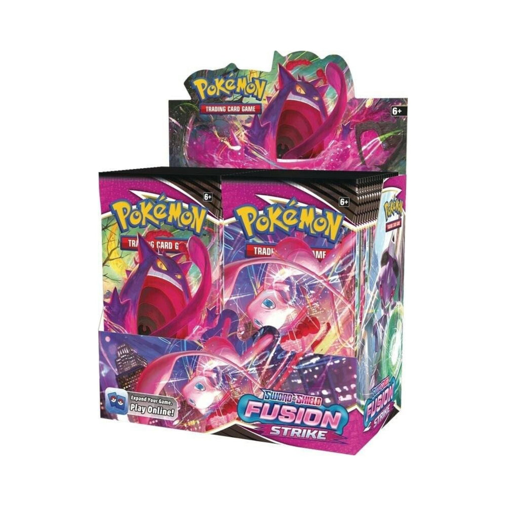 Pokémon TCG Sword & Shield Fusion Strike Booster Box – Sealed Pokémon Cards for Collectors & Trading Card Game