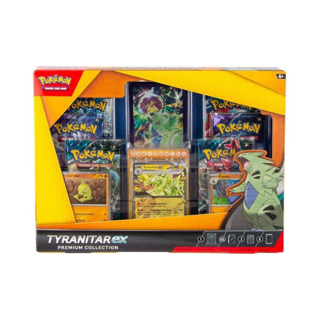 Pokemon TCG Tyranitar ex Box - Pokemon Trading Card Game Booster Packs Collectible Cards