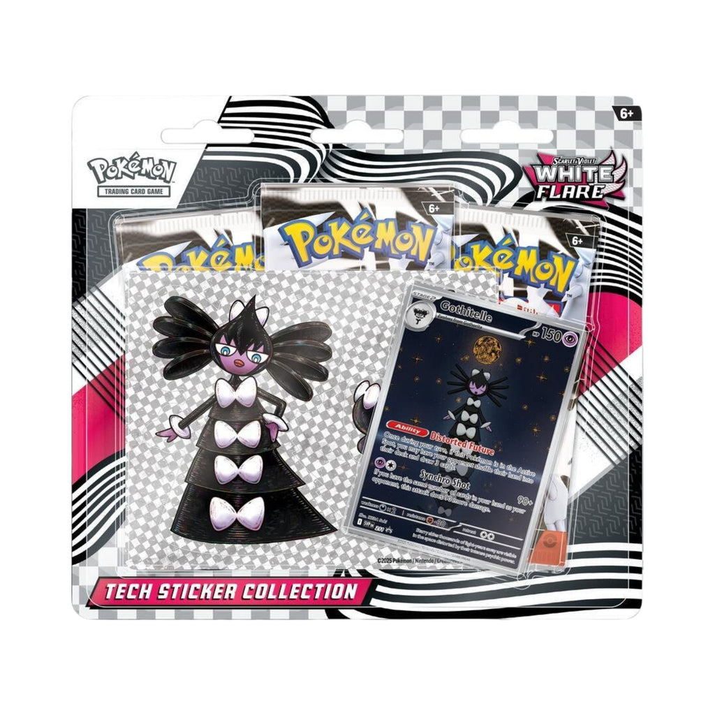 Pokémon TCG Scarlet & Violet White Flare Tech Sticker Collection