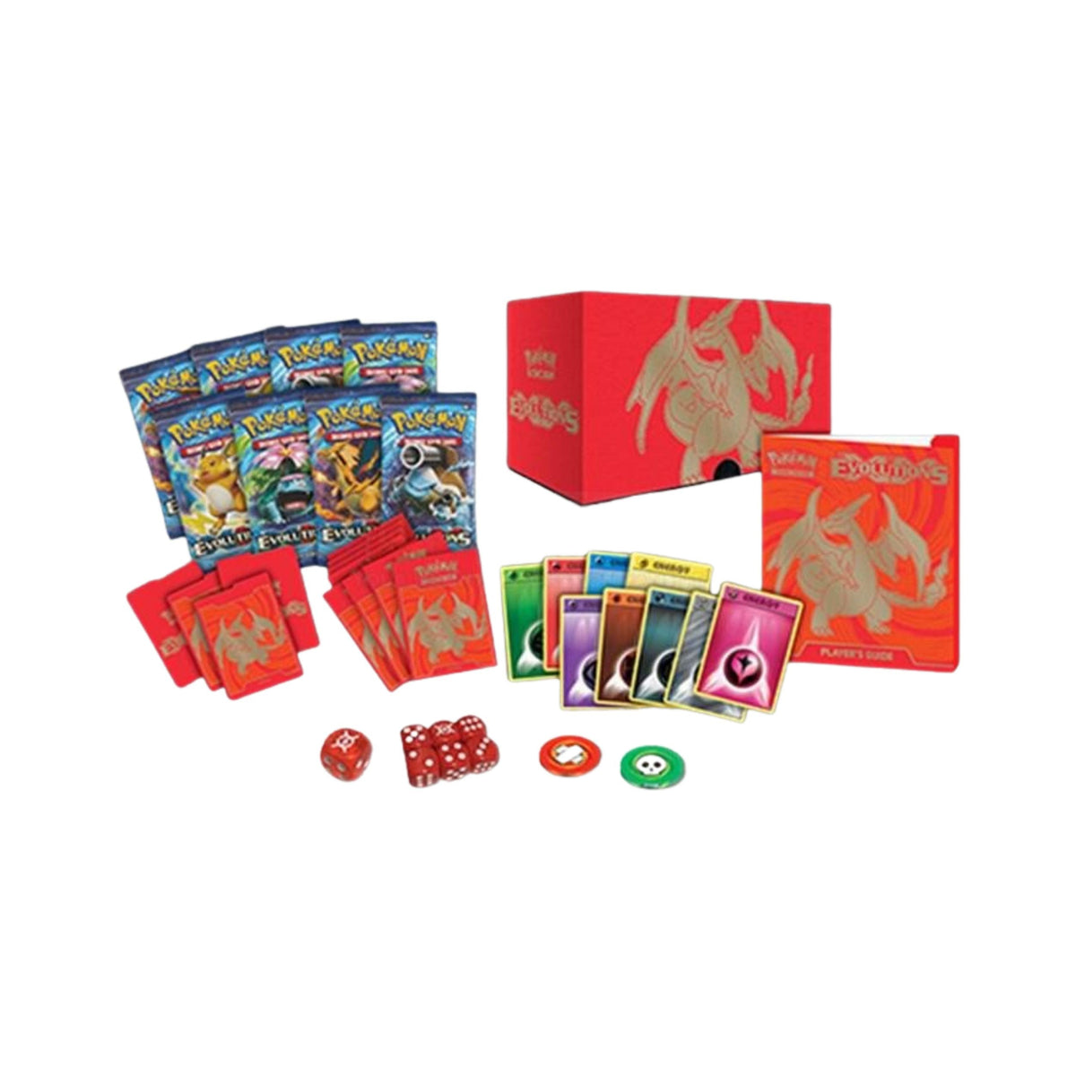 Pokemon TCG XY Evolutions Charizard Elite Trainer Box | Collectible Pokemon Card Game Set