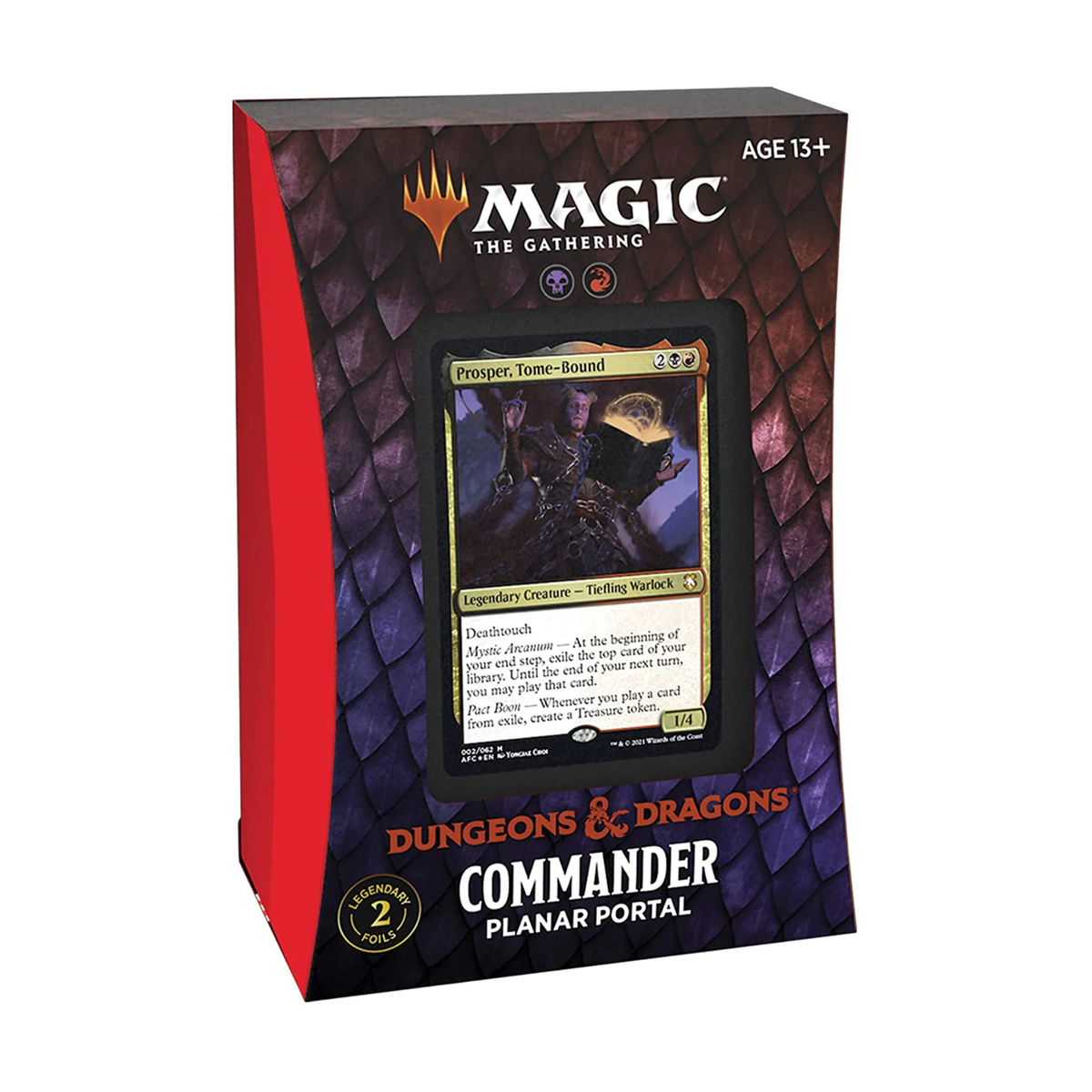 Magic: The Gathering TCG Dungeons & Dragons Commander Deck Planar Portal Ready to Play Deck