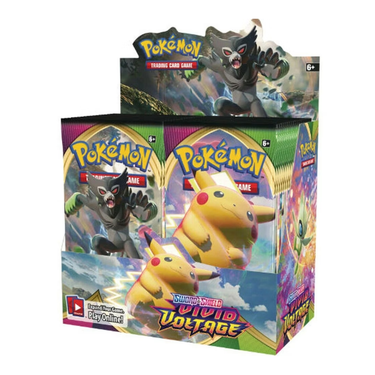 Pokemon TCG Sword and Shield Vivid Voltage Booster Box Trading Card Game
