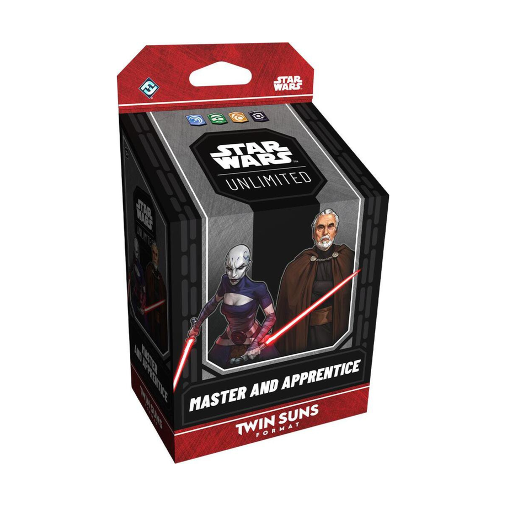 Star Wars Unlimited Twin Suns Format Master & Apprentice Star Wars Unlimited Twin Suns Format Master & Apprentice Collectible Trading Card Game for Multiplayer TCG Strategy & Deck Building