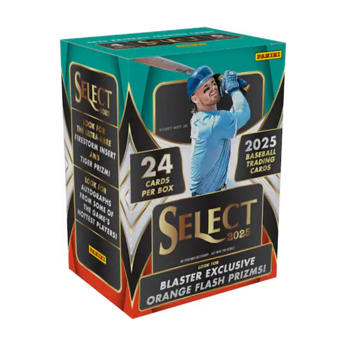 Panini 2025 Select Baseball Blaster Box 24 Trading Cards Sports Card Collection