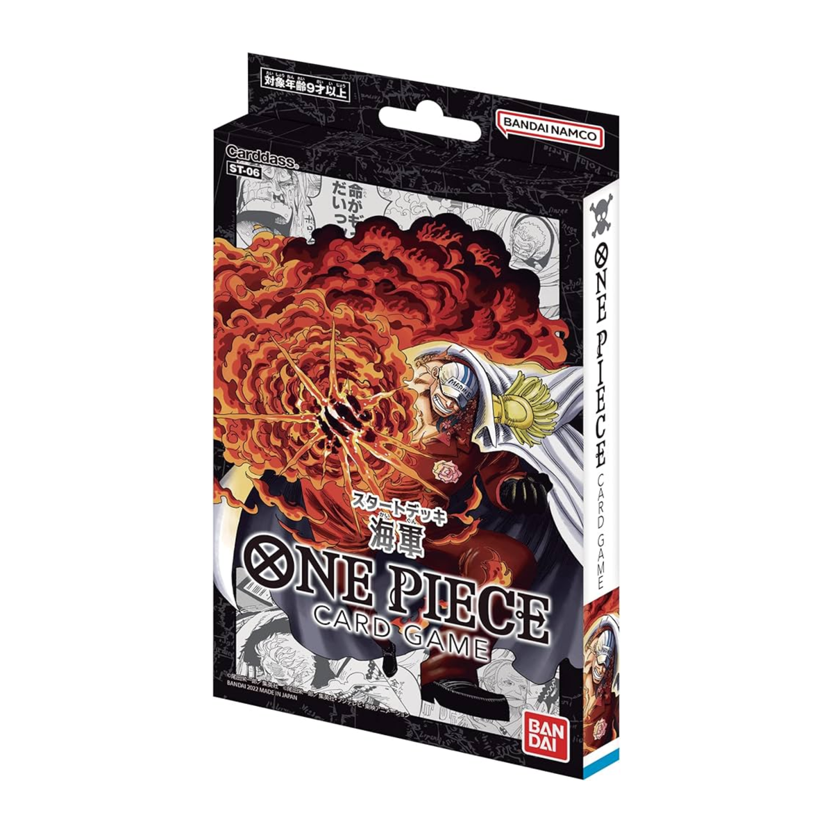 Bandai One Piece Card Game ST-06 Absolute Justice Japanese Starter Deck Trading Card Game