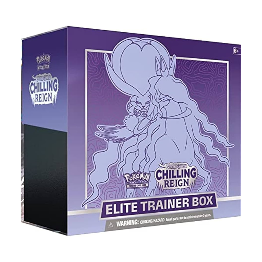 Pokemon TCG Sword and Shield Chilling Reign Elite Trainer Box Shadow Rider