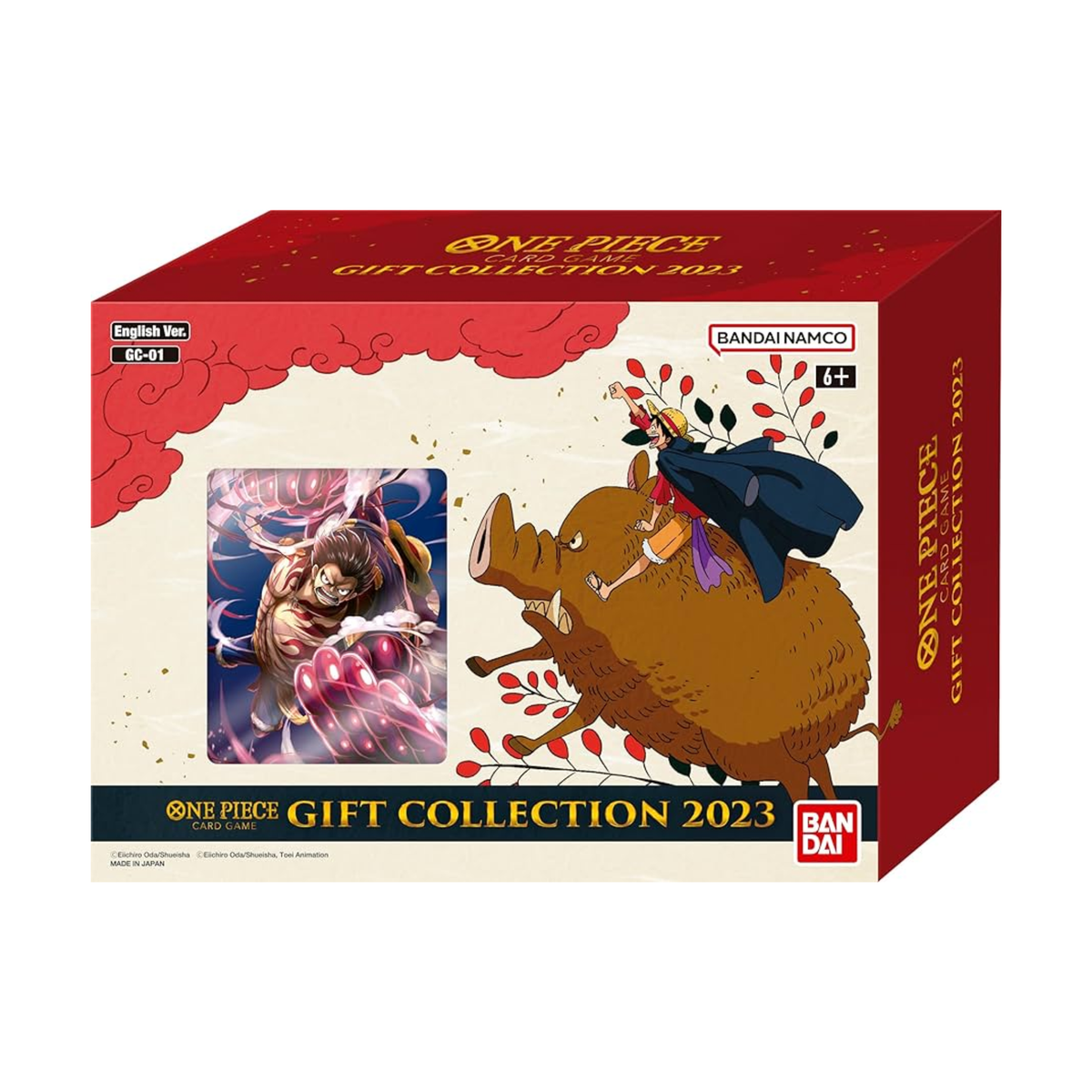 Bandai One Piece Card Game Gift Collection 2023 English Version Trading Card Game Set