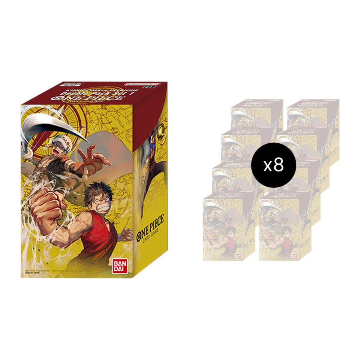 Bandai One Piece Card Game OP-04 Double Pack Case Trading Card Game Booster Display