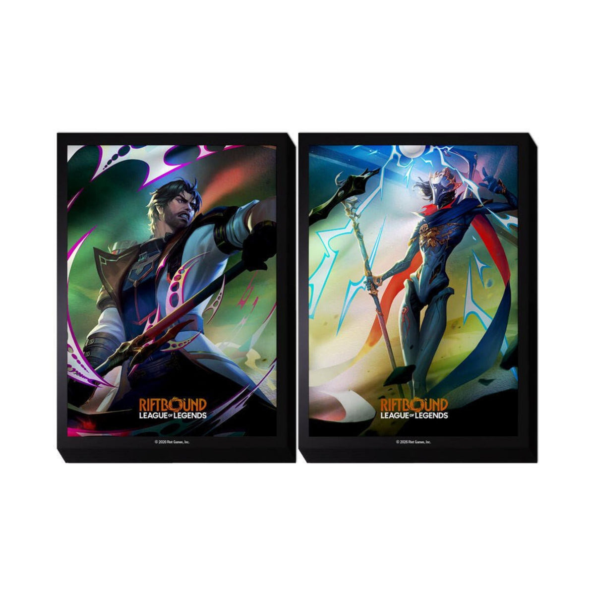 Riftbound League of Legends Jayce vs. Viktor Card Sleeves Trading Card Accessories