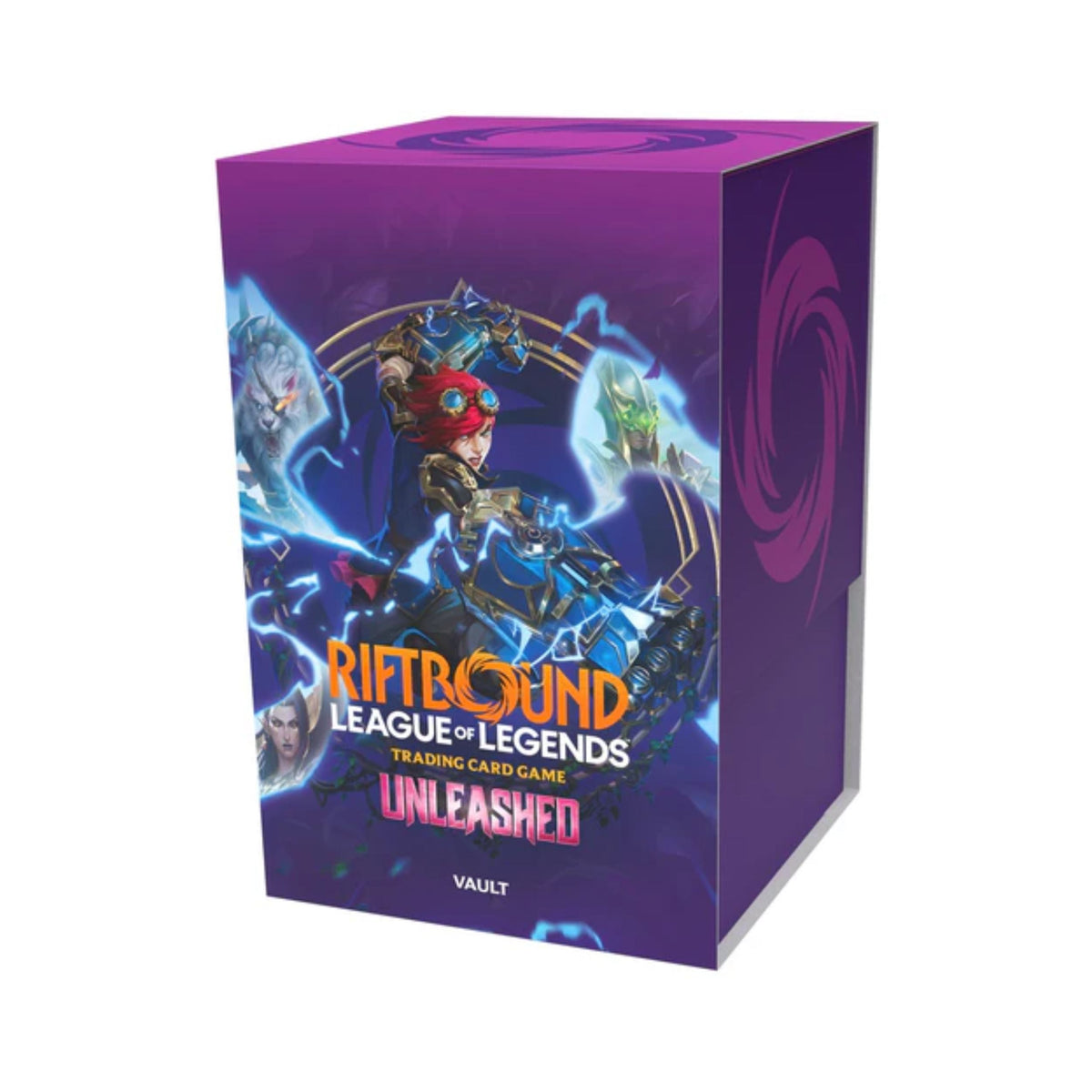 Riftbound League of Legends TCG: The Unleashed Vault – 6 Booster Packs, 36 Runes, Full-Art Tokens & Art Dividers for Collectors & Deck Builders