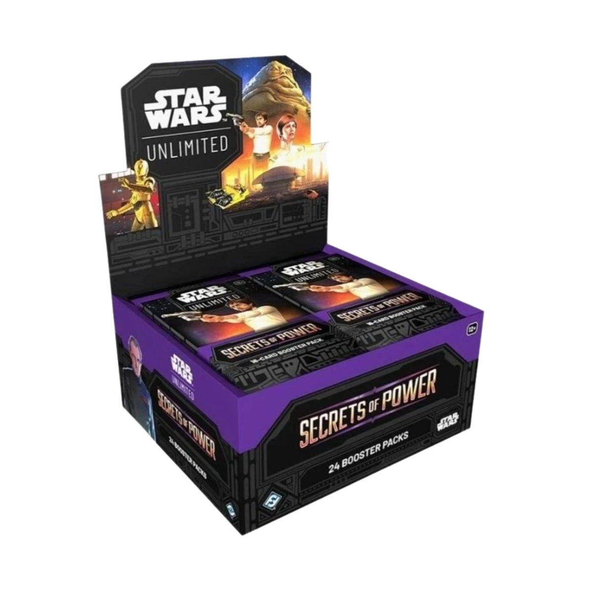 Star Wars Unlimited Secrets of Power Booster Box Case of 6 Trading Cards