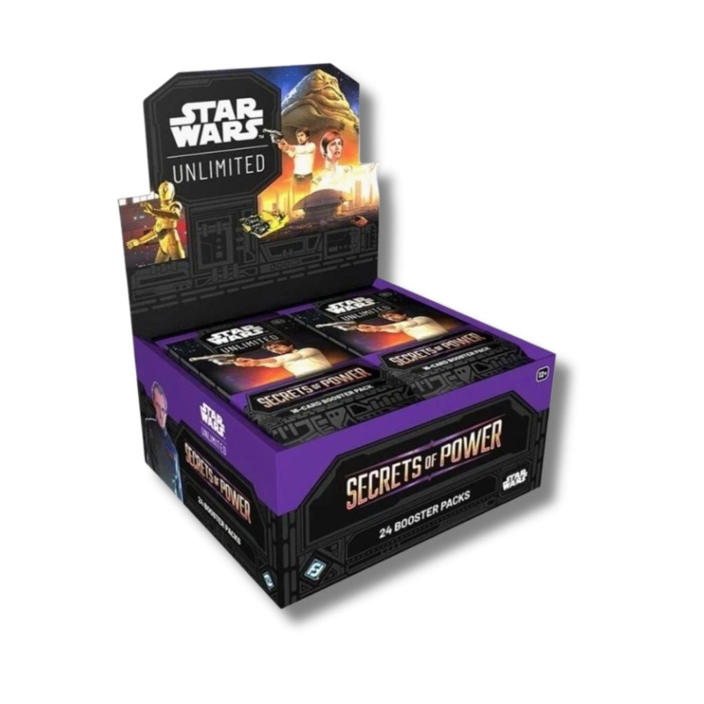 Star Wars Unlimited Secrets of Power Booster Box Case of 6 Trading Cards