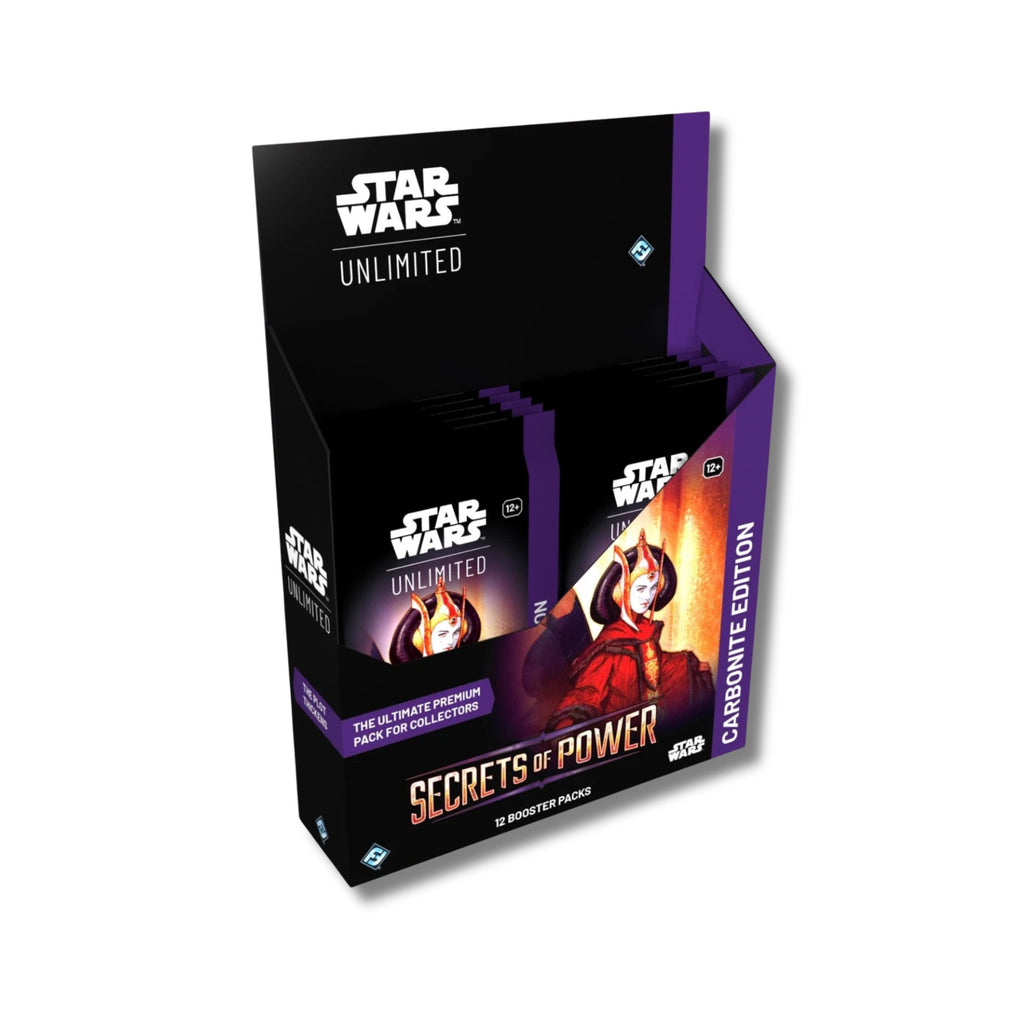Star Wars Unlimited Secrets of Power Carbonite Edition Booster Box Collectible Cards