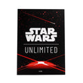 Star Wars: Unlimited Art Sleeves Cardback Red, 60 Matte Card Sleeves with 1 Clear Leader Sleeve, Officially Licensed Card Protectors for TCG, LCG and Standard Size Card Games