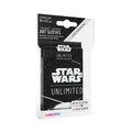 Star Wars Unlimited Art Card Sleeves, Card Back White, 60 Standard Size Sleeves with 1 Clear Leader Sleeve, Durable Printed Card Protectors for TCG and LCG Games