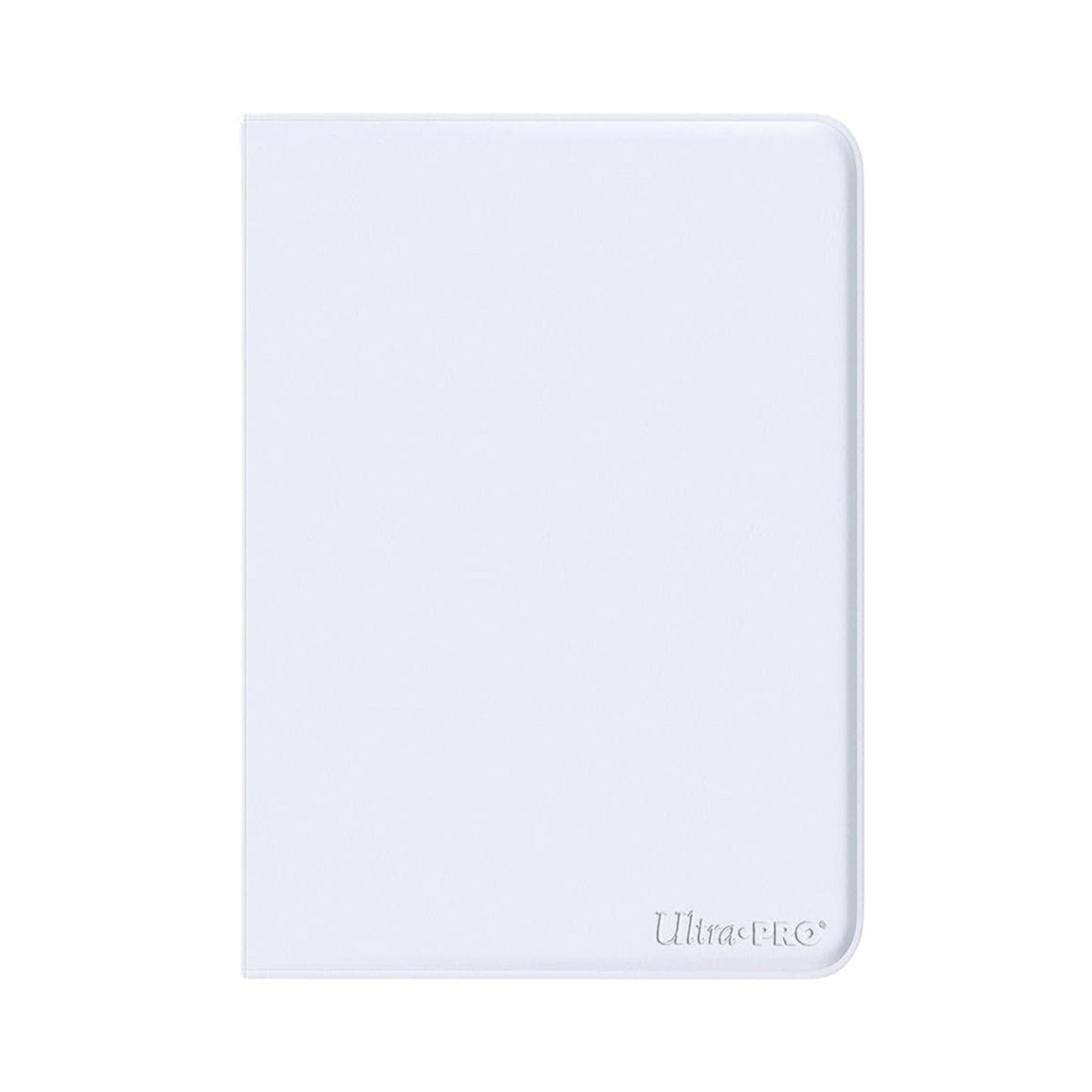 Ultra PRO White Vivid 9 Pocket Zippered Binder 360 Card Storage Album