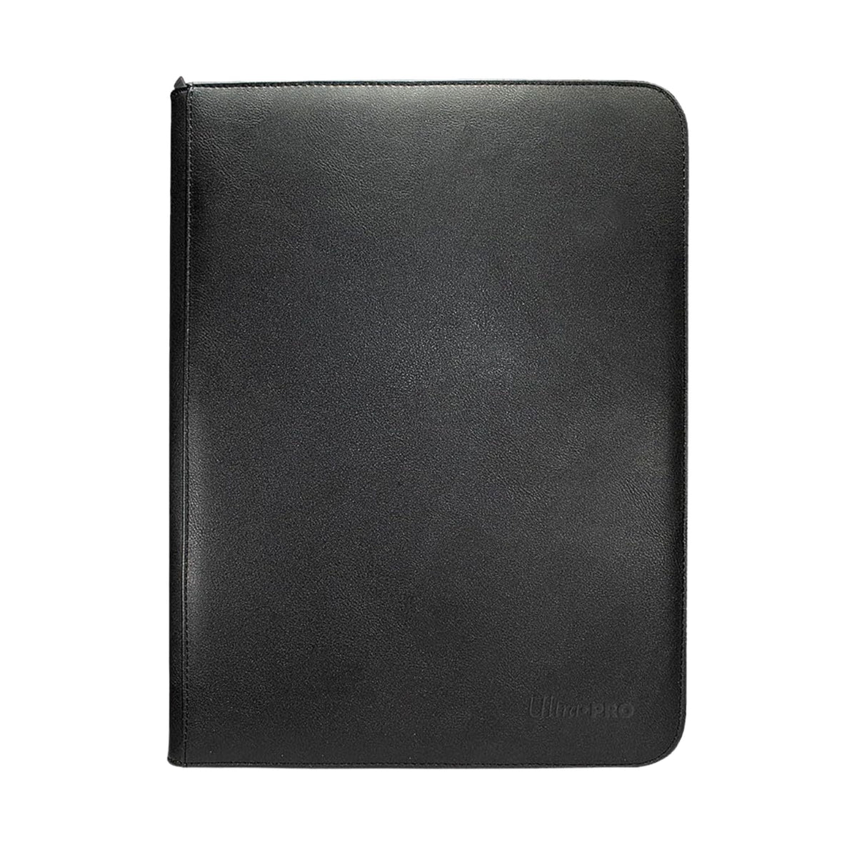 Ultra PRO Vivid Black Zippered PRO Binder 9 Pocket 360 Card Storage Album