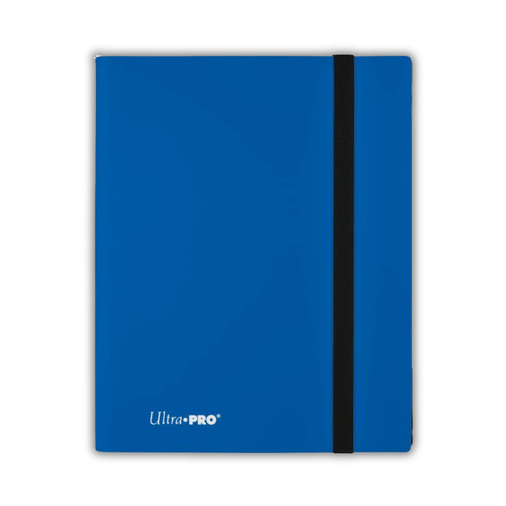 Ultra Pro PRO-Binder 9-Pocket – Pacific Blue | Side-Loading Card Album | Holds 360 Cards | Acid-Free, Archival Safe | Trading Card Storage for Collectors