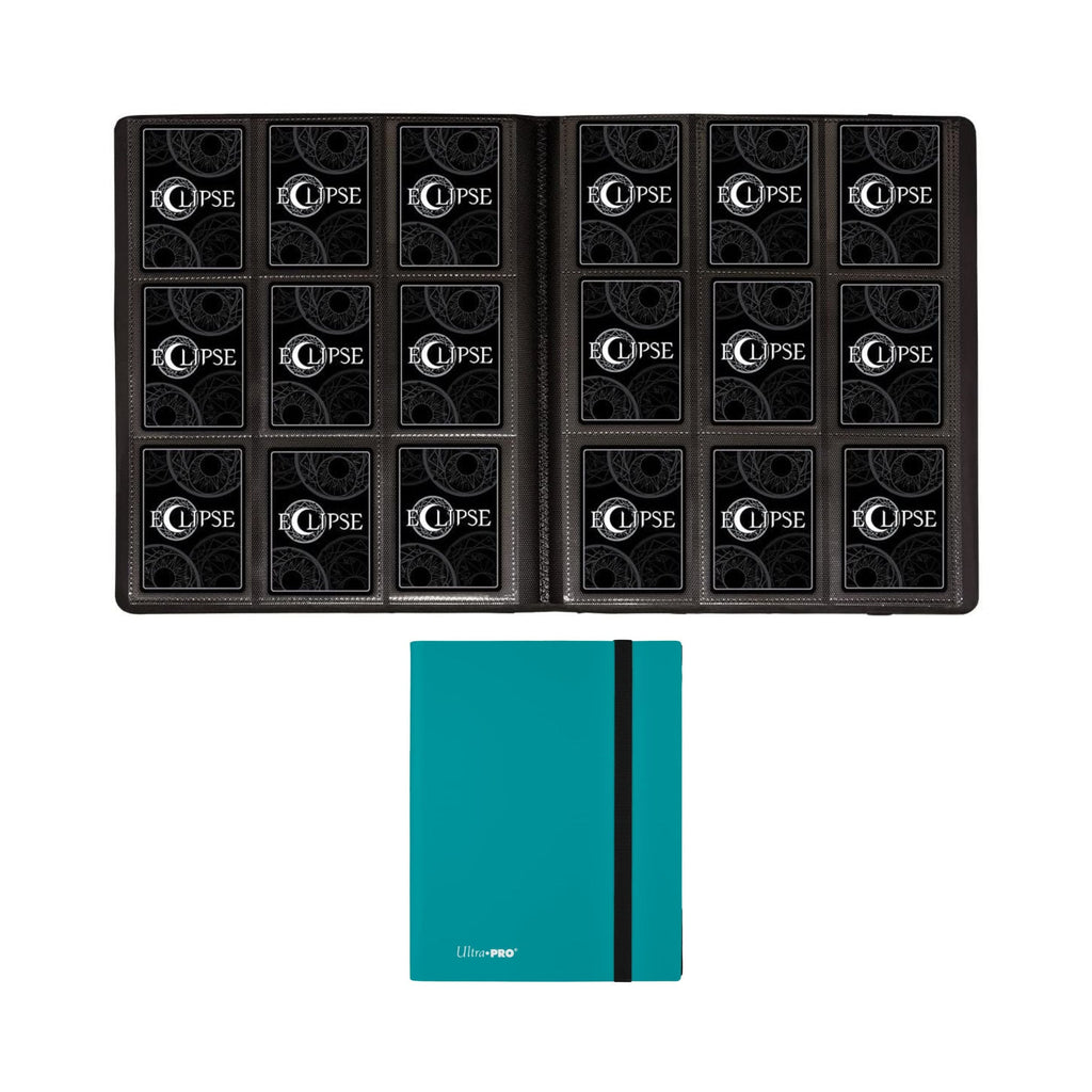 Ultra PRO 9-Pocket PRO-Binder – Sky Blue | Holds 360 Cards | Side-Loading Design | Archival-Safe, Acid-Free, Non-PVC Material