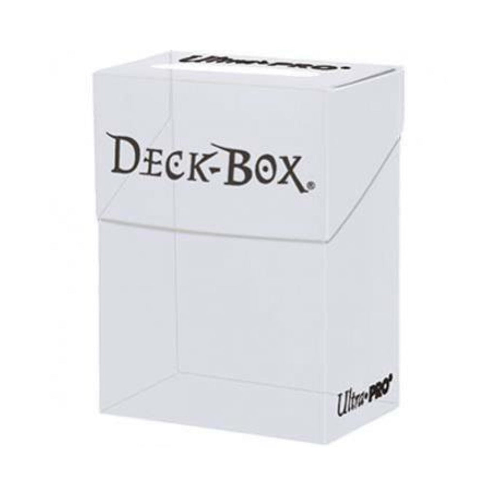 Ultra PRO Deck Box Clear Card Deck Box TCG Storage Holds 80 Plus Cards