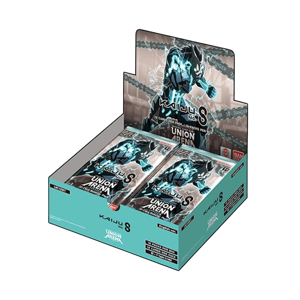 Union Arena TCG Kaiju No 8 Booster Box Collectible Card Game Cool Playing Cards Booster Pack