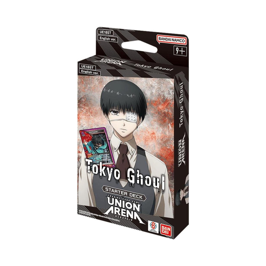 Union Arena Tokyo Ghoul Starter Deck UE18ST Bandai Trading Card Game TCG with 50 Card Pre-Constructed Deck, Promo Pack, Action Point Cards, Playsheet Anime Collector Set