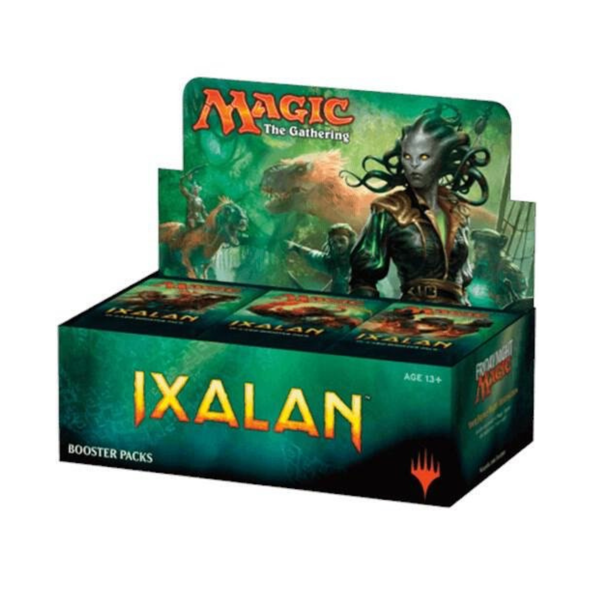 Magic: The Gathering TCG Ixalan - Booster Box MTG Expansion with Dinosaurs, Pirates, Vampires & Mythic Rare Cards