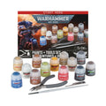 Warhammer 40,000 Paints + Tool Set with Official Citadel Paints, Hobby Tools & Starter Supplies