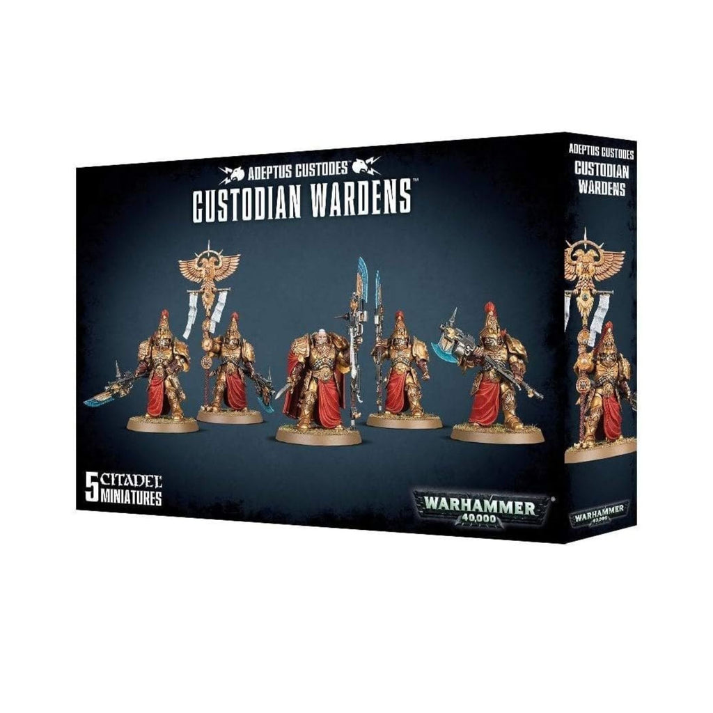 Warhammer 40,000 - Adeptus Custodes Custodian Wardens - 5 Citadel Miniatures