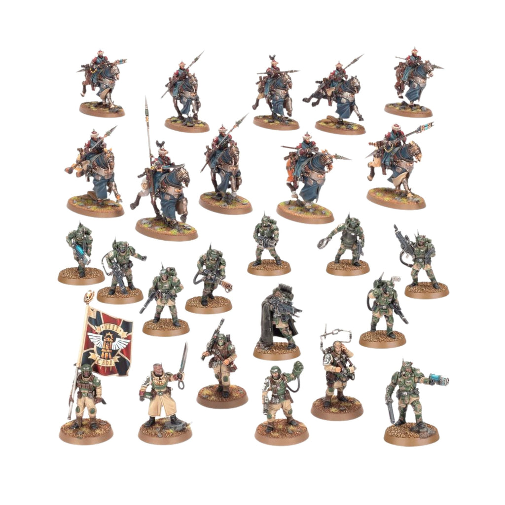 Warhammer 40,000 Combat Patrol Astra Militarum - 25 Citadel Miniatures