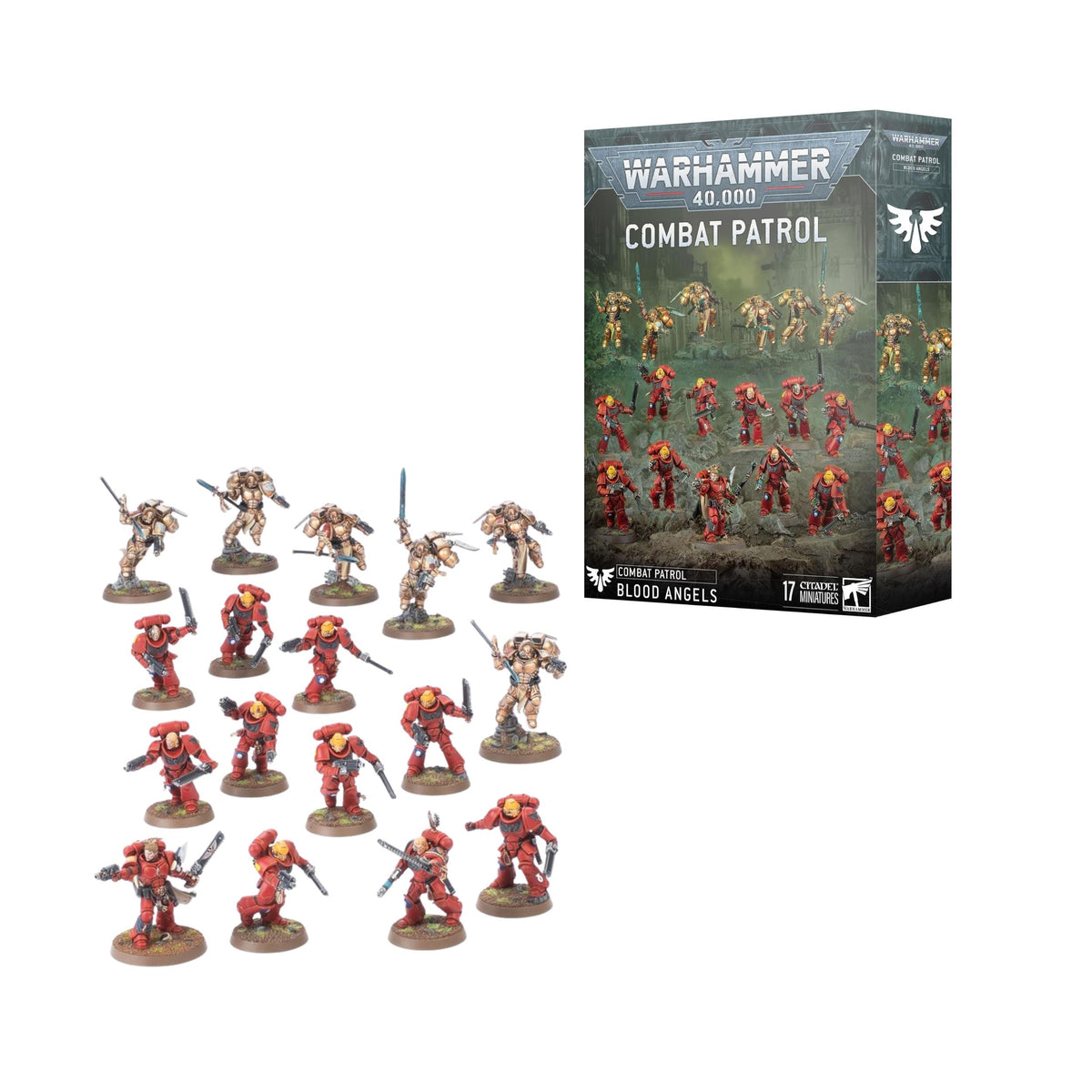 Warhammer 40,000 Combat Patrol Blood Angels - 17 Citadel Miniatures