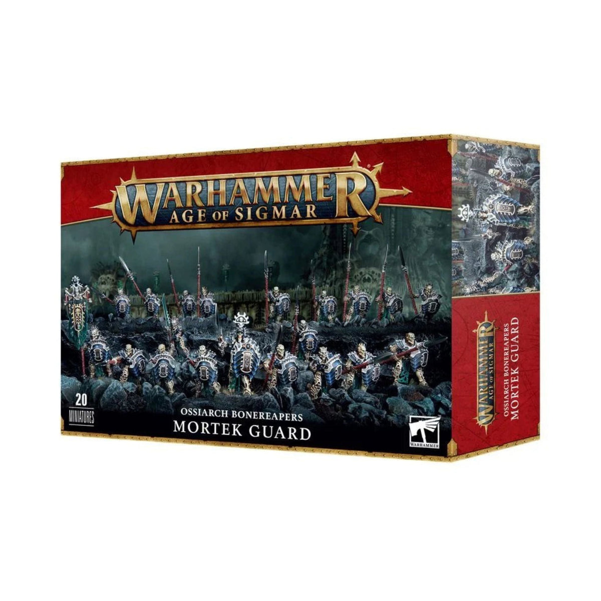 Warhammer Age of Sigmar Ossiarch Bonereapers Mortek Guard - 20 Miniatures