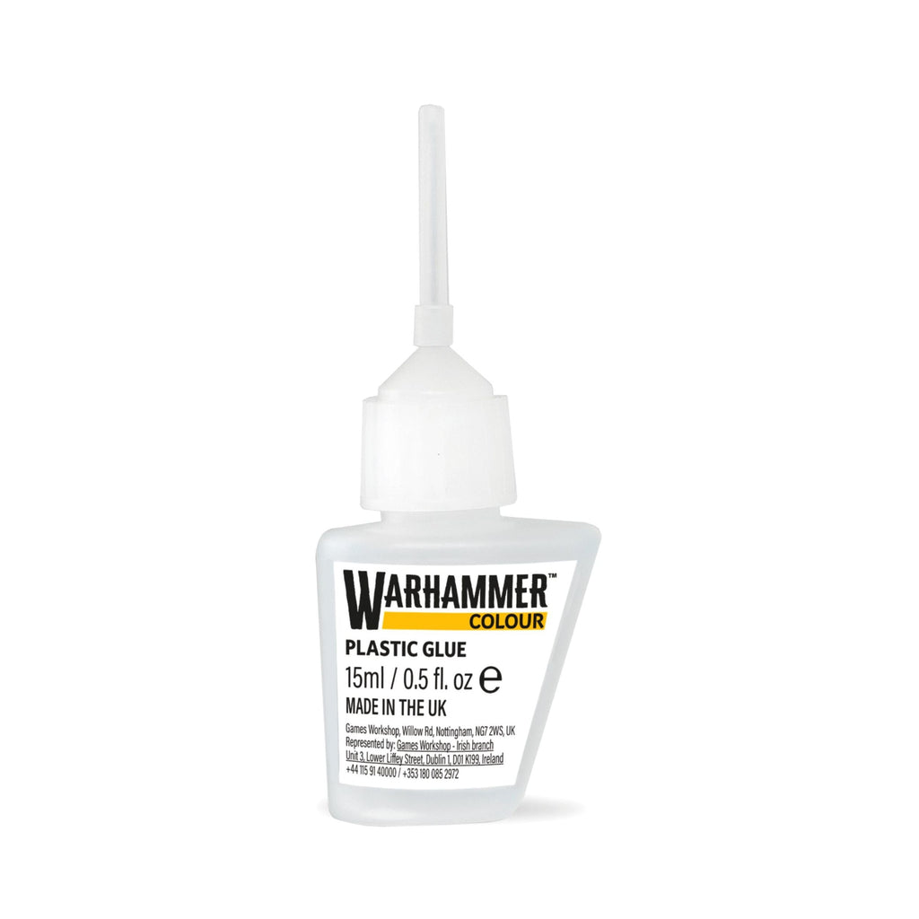 Warhammer Plastic Glue 0.5 Fl Oz Miniature Modeling Adhesive for Plastic Models