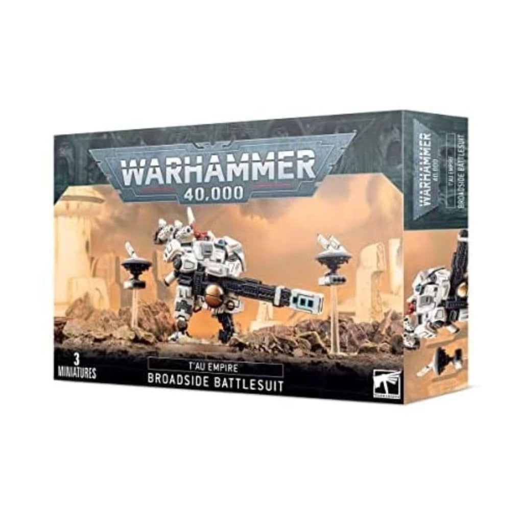 Warhammer 40K T'au Empire: Broadside Battlesuit - 3 Miniatures