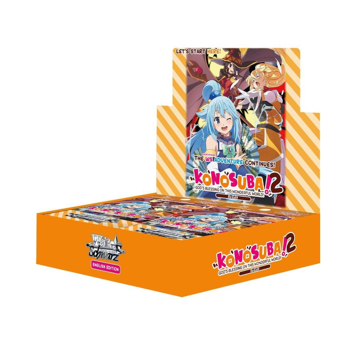 Weiss Schwarz Konosuba!2 God’s Blessing on This Wonderful World Booster Box – English TCG