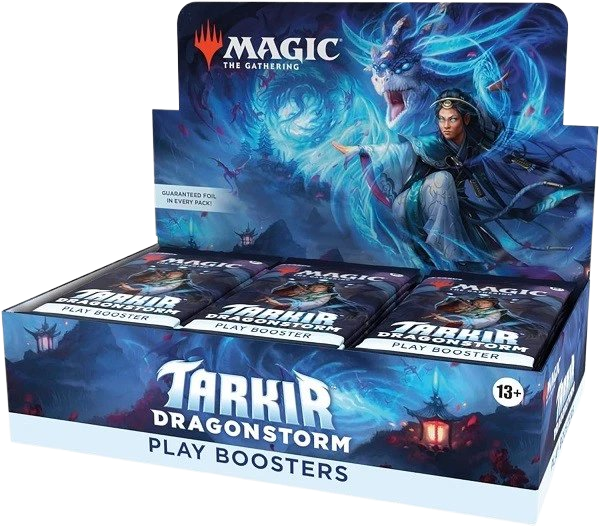 Magic The Gathering: Tarkir Dragonstorm Play Booster Box - MTG Trading Card Game Sealed Pack for Collectors and Competitive Play