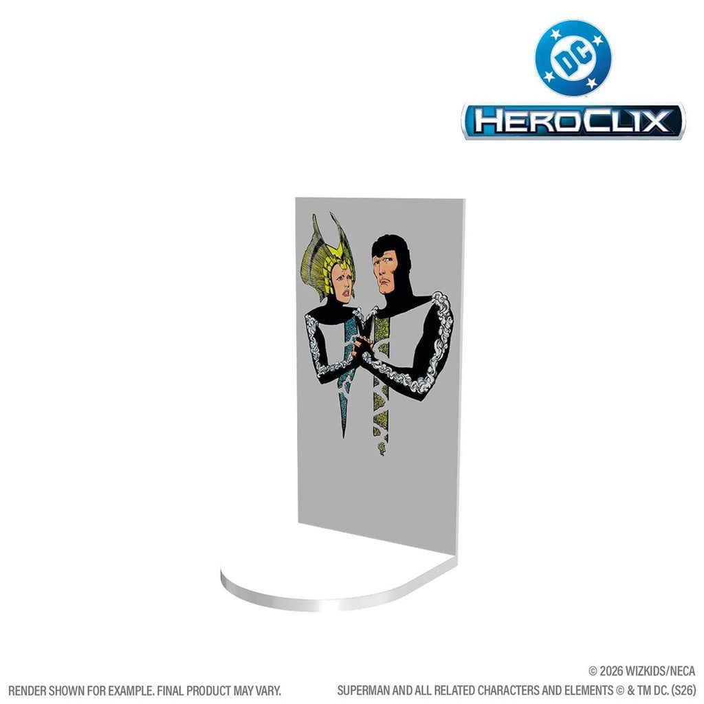 DC HeroClix Iconix Fortress of Solitude Vol 1 Mini-Figure Game Set with Superman, Kelex, Terrain Tiles, Character Cards & Collectible Display Packaging (PREORDER - Release Date Oct. 31, 2026)