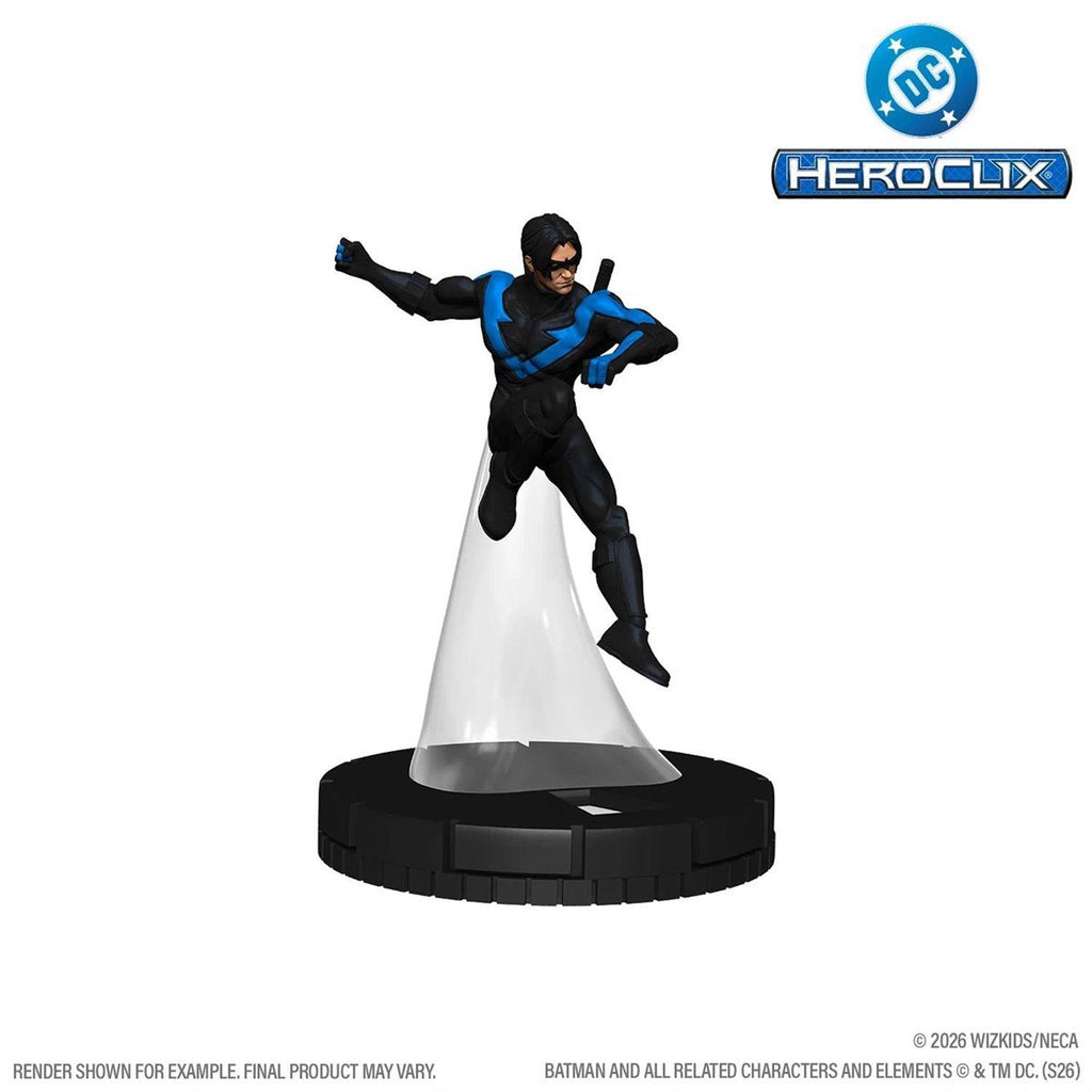 DC HeroClix 400 Gotham Knights Mini-Figure 4-Pack with Batman Robin Nightwing Batgirl | DC Comics Strategy Tabletop Collectible Game Figures & Character Cards (PREORDER - Release Date Oct. 31, 2026)