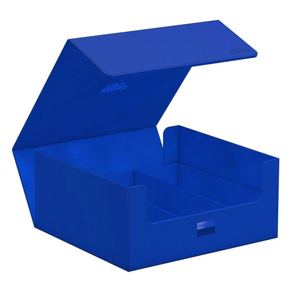 Ultimate Guard Treasurehive 90+ Card Storage Case – Blue | TCG & MTG Box Organizer