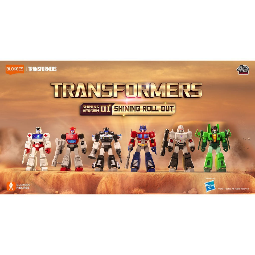 Transformers Shining Version 1 Shining Roll Out Blokees Mini Model Kit