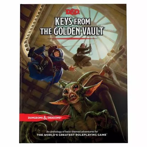 D&D Keys from the Golden Vault – Heist-Themed Adventure Book | Dungeons & Dragons Campaign Guide