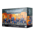 Warhammer 40K Space Marines Primaris Intercessors Squad Miniatures Set – 10 Multi-Part Plastic Figures with Bolt Rifle Options, Mk X Tacticus Armour & Citadel Bases